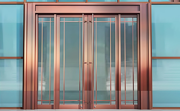 民丰玻璃地弹门