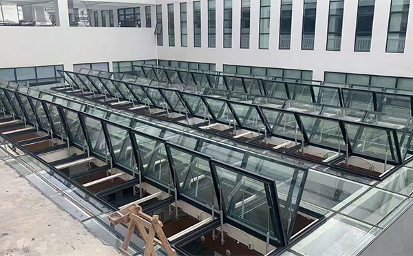 百安科技有限公司近期民丰排烟窗项目案例分享