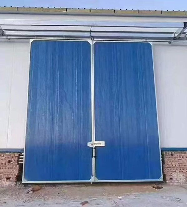 民丰工业门在大型仓储物流通道中的应用实例