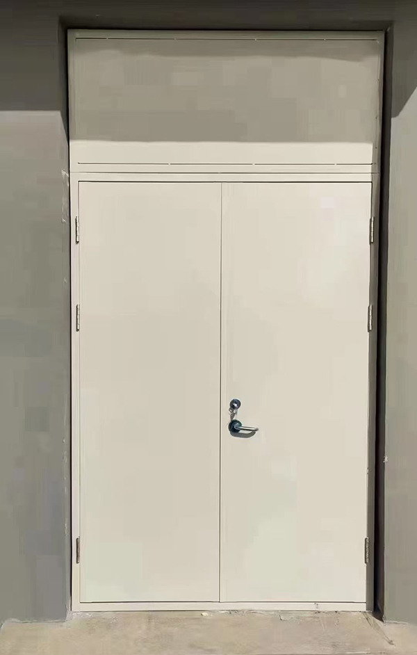 展览馆项目完成大跨度民丰防火门安装 展览馆项目完成大跨度民丰防火门安装